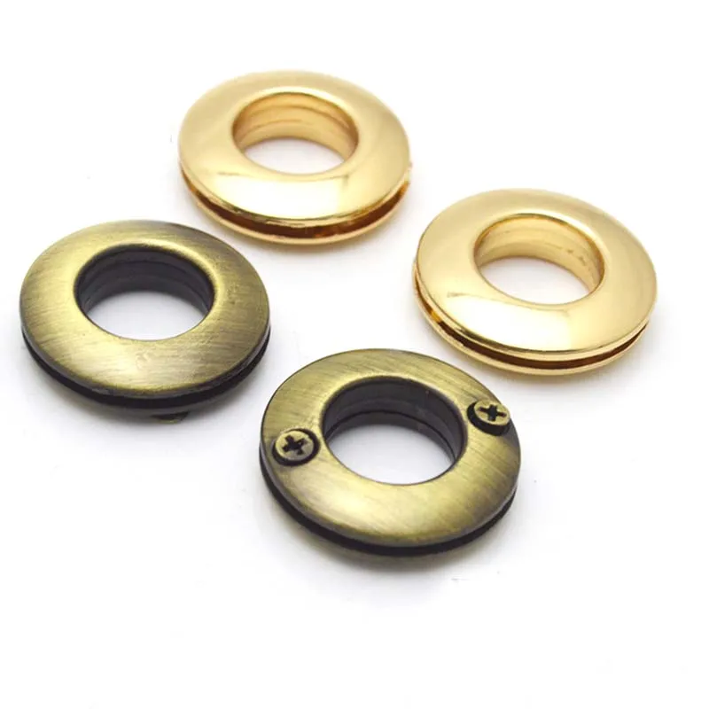 

Metal screw back Eyelets with washer grommets Leather Craft accessory for bag garment shoe clothes jeans decoration