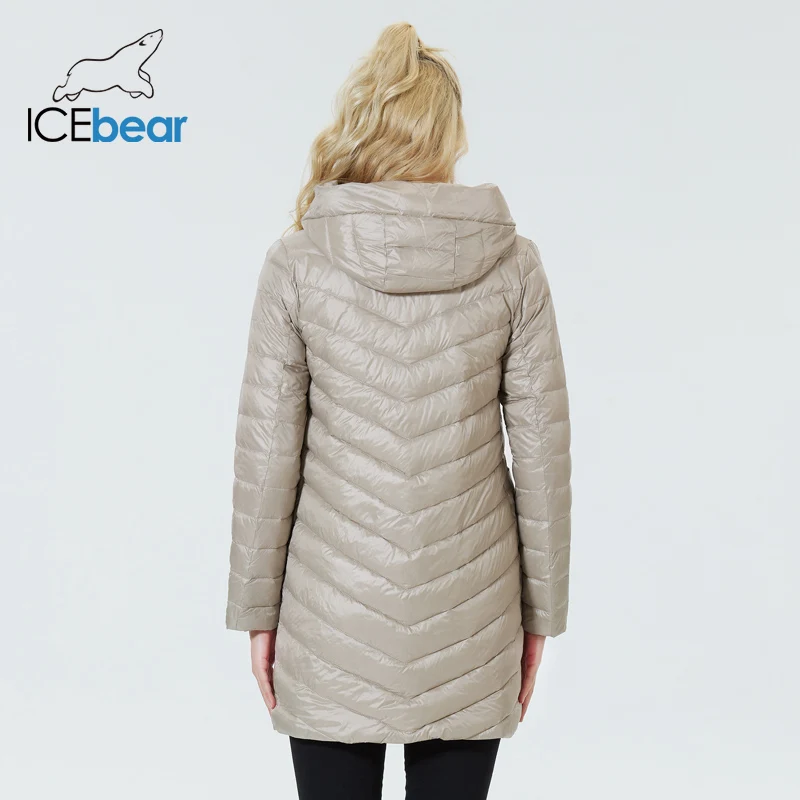 ICEbear 2023 Women Spring jacket quality women coat fashion female parka brand clothing GWC20299D