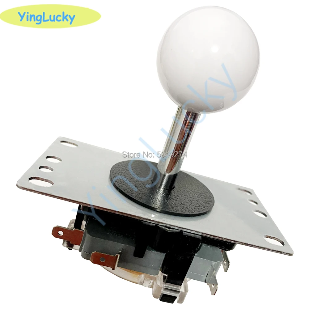 Arcade Joystick Nachbau Sanwa Joystick Klassischer Runder Ball Ovaler Ball 4/8-Wege USB Fighting Stick Spielcontroller für Pandora Konsole – Detail 16