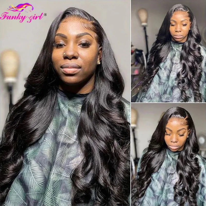 Perruques Body Wave U-Part pour femmes, 100% cheveux humains, cheveux vierges ondulés brésiliens, cheveux Remy, densité 180%, perruque bon marché