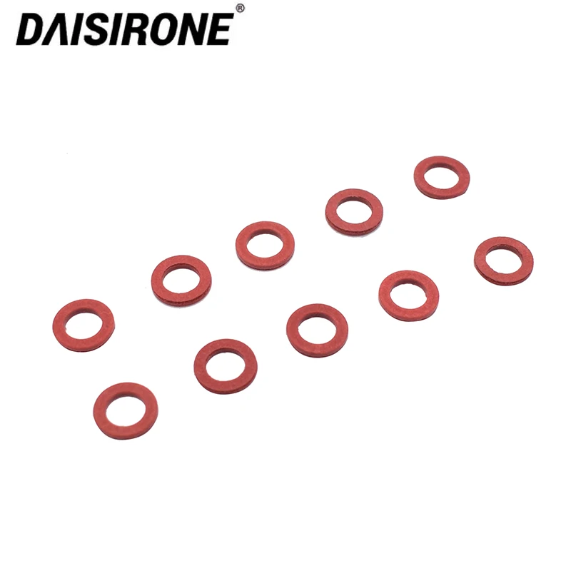 10pcs Red Lower Unit Oil Drain Screw Gasket Fit For Yamaha 90430-08020-00 90430-08003 Accessories