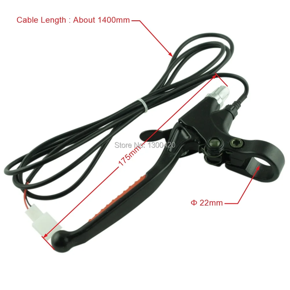 Handle clutch lever Black with Cable For 49cc 60cc 66cc 80cc Engine Motorized Mini Bicycle Bike