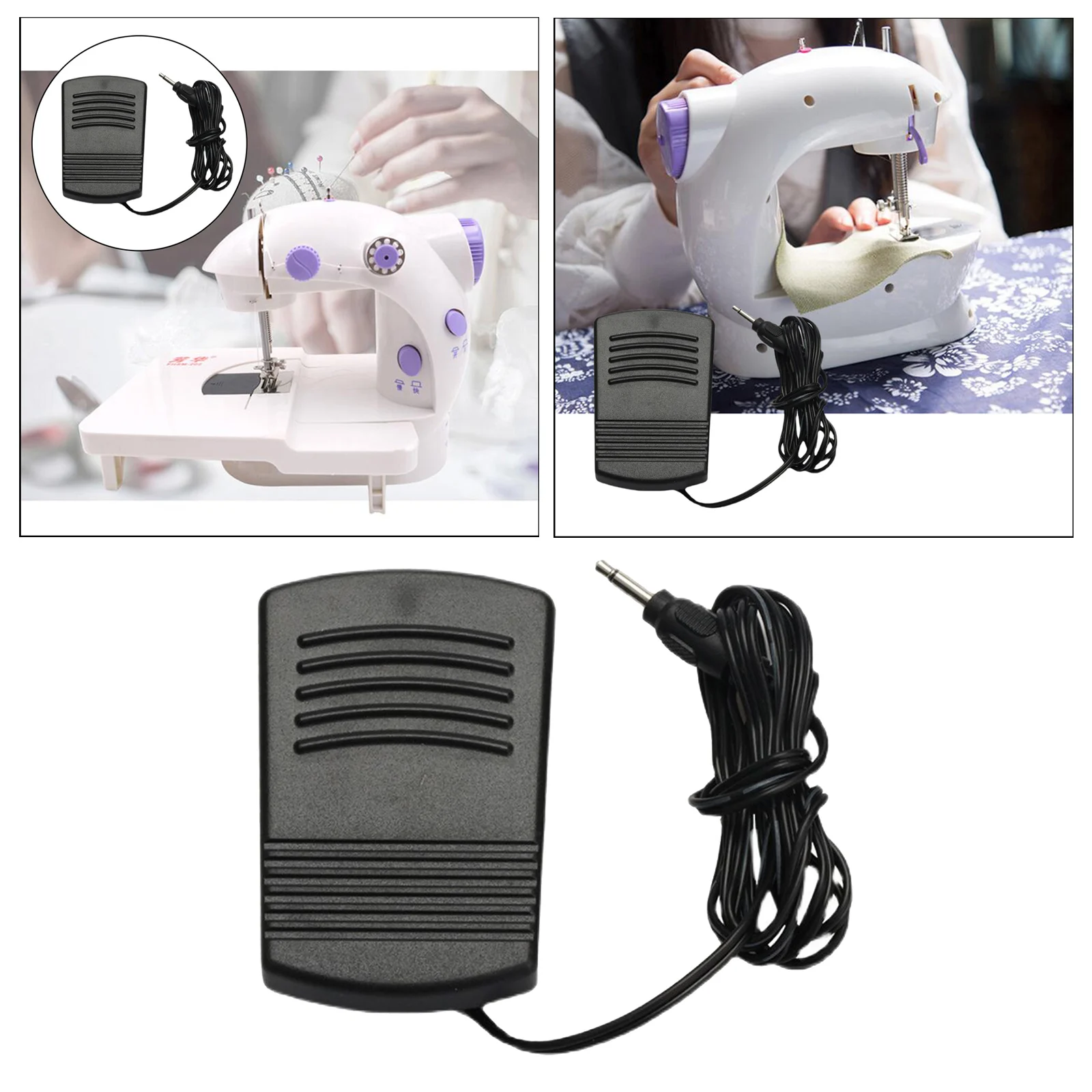 Foot Control Pedal Sewing Machine Foot Operated Pedal Control Compatible for Fanghua 202 505