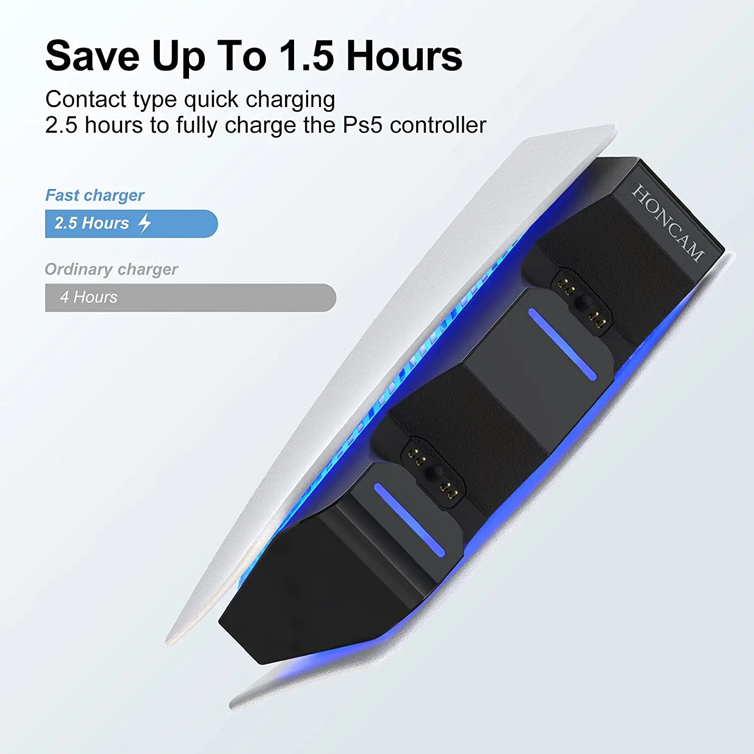 Зарядная станция Upingzi для контроллеров DualSense PS5 — фото товара