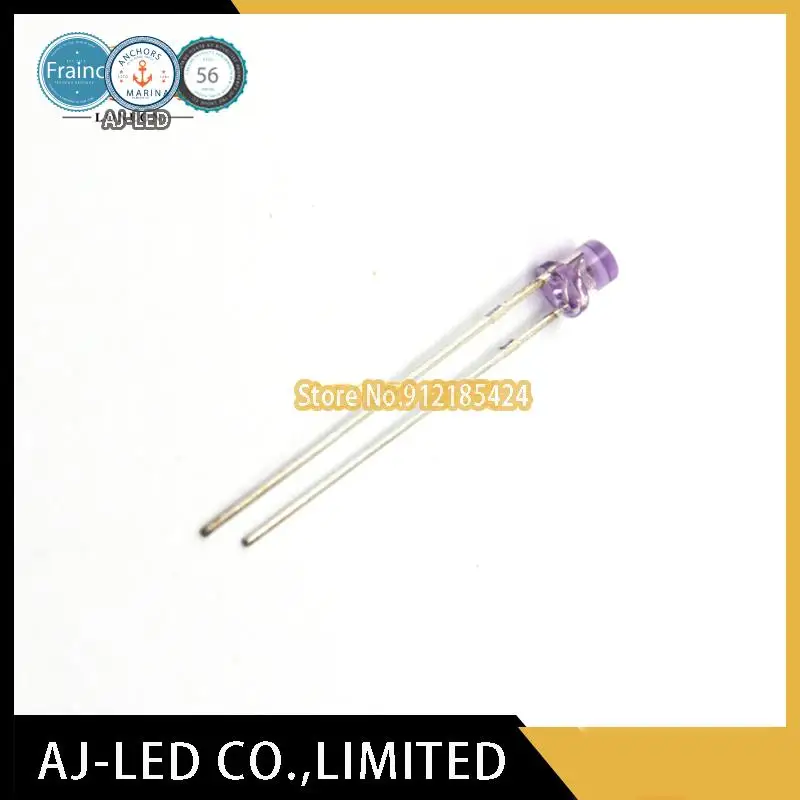 10pcs/lot SFH487P infrared emitting light-emitting diode 3mm wavelength 880nm purple flat head F3 angle ±65°