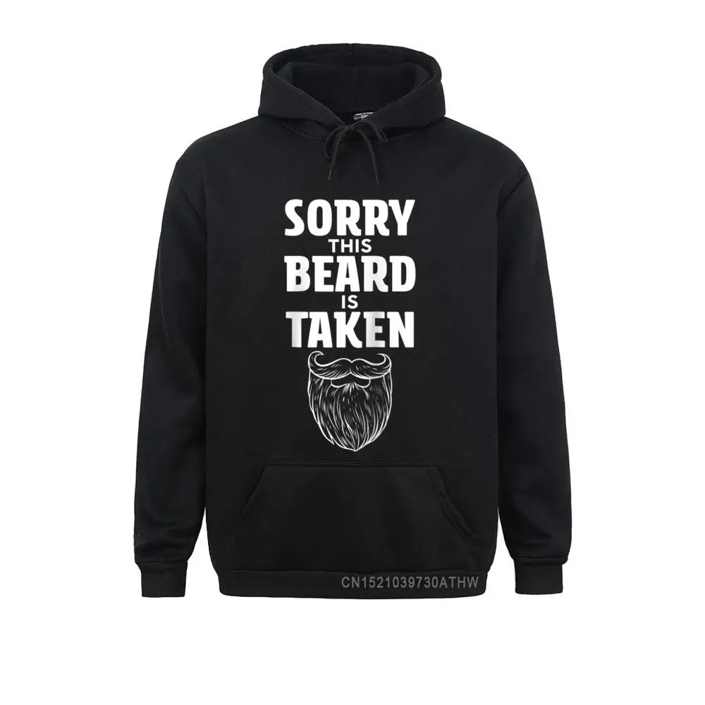 Sorry This Beard Is Taken Valentines Day Gift For Him Raglan Baseball Retro Men Sweatshirts Long Sleeve HoodiesClothes