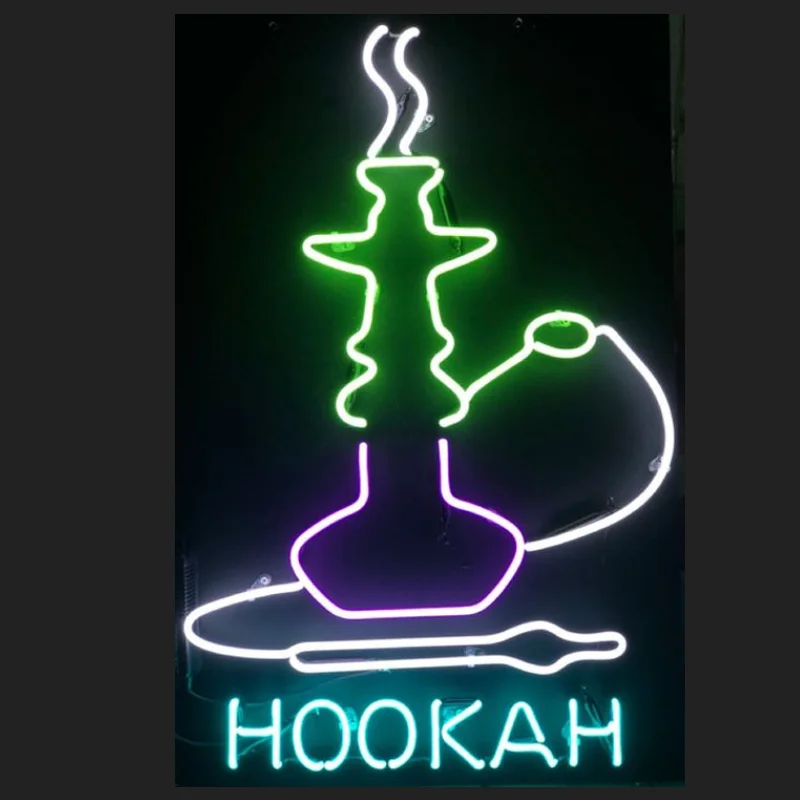 Custom Hookah Glass Neon Light Sign Beer Bar