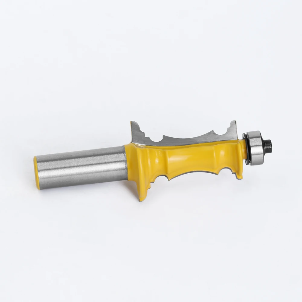 Imagem -02 - Lavie 1pc 12 mm Haste Pequena Gaveta Mitrificada Frente Moldagem Roteador Bit Porta Corrimão Linha Tenon Cortador para Ferramentas de Madeira Mc03040s