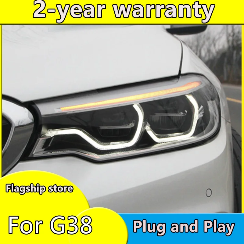 

Car led headlights for BMW G38 headlight 2018-2019 bmw 520i 523i ALL LED headlights DRL signal lights auto parts Auto Headlamp