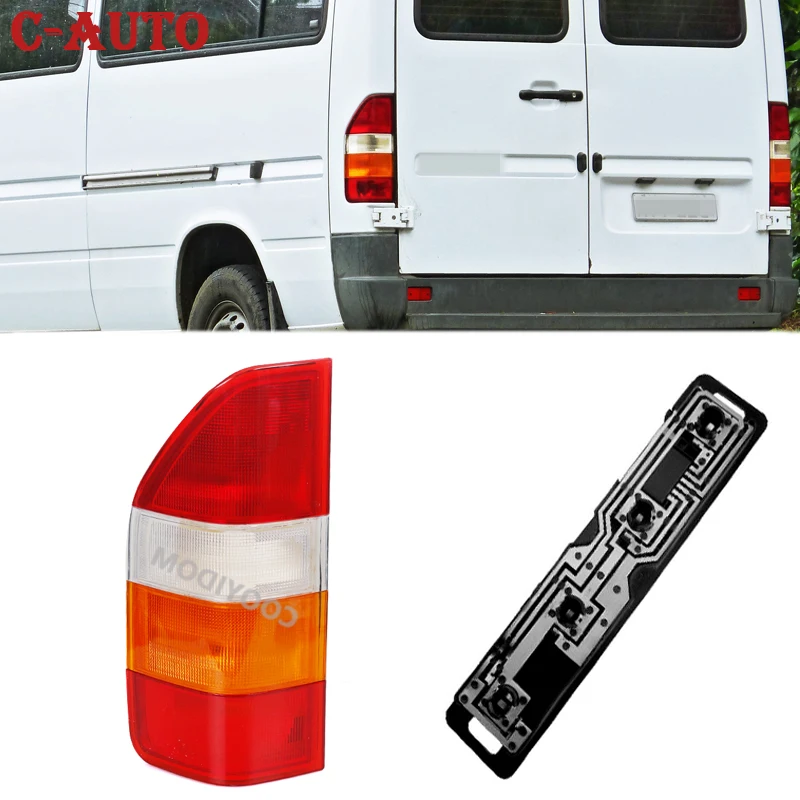 Lâmpada de parada de freio traseiro do carro, luz traseira, placa de circuito traseira Taillight para Mercedes Benz Sprinter 1995-2006, indicador de sinal de giro iamp