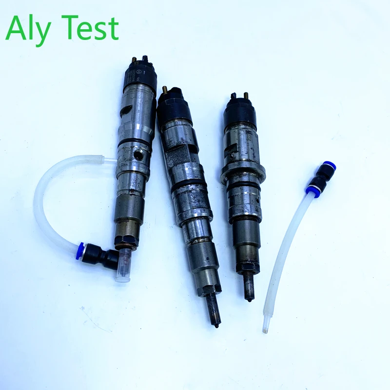 Diesel Common Rail Injector Nozzle Oil Return Joint Tube Flow Meter Measure Test Tool