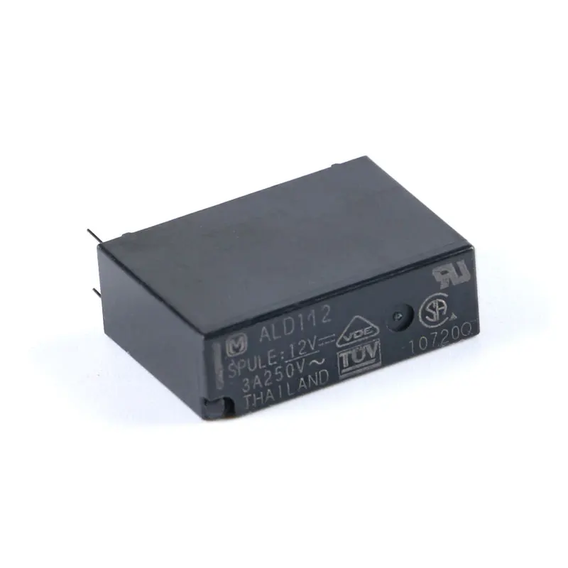 2PCS/lot Relay ALDP105 ALDP112 ALDP124 5V 12V 24V 5A 4PIN a group of normally open ALD112 12V 3A