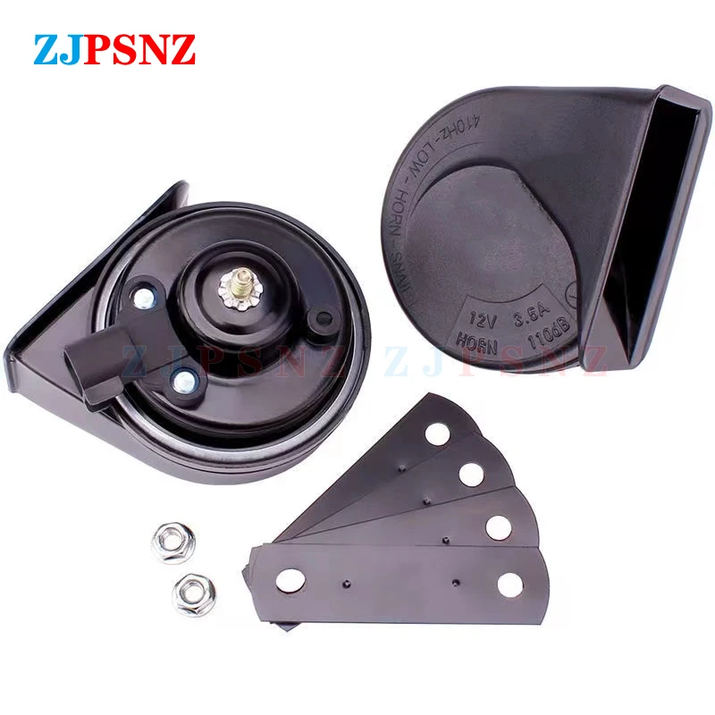Car 12V Snail Horn With Male Plug Socket Dedicated Horn Socket Conversion Plug Auto Speaker Electric Horn Snail Horns Universal view 4