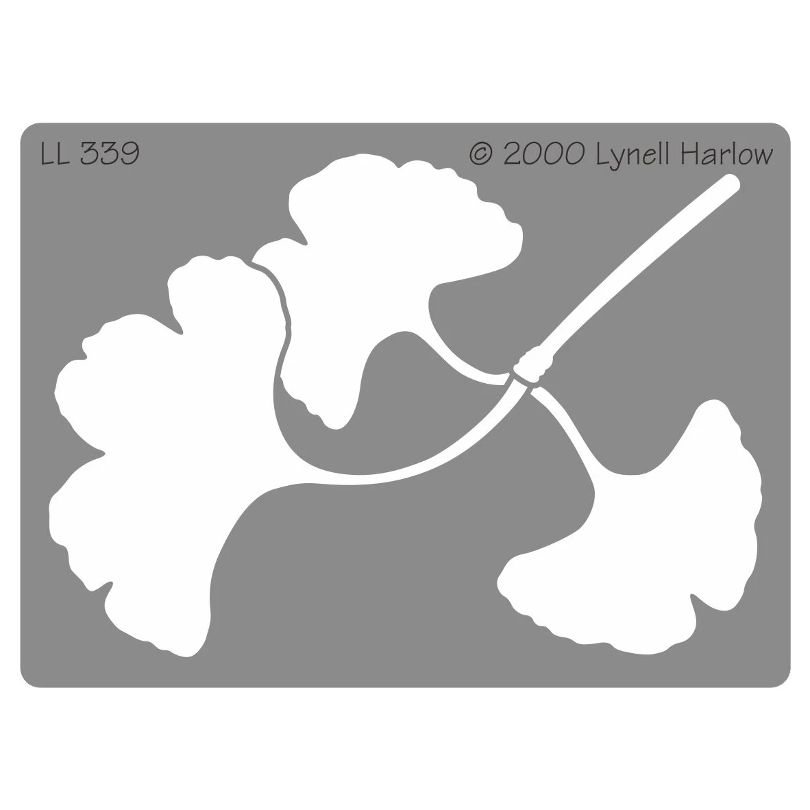 

Embossing Dreamweaver Stencils LL 339 Gingko Leaves