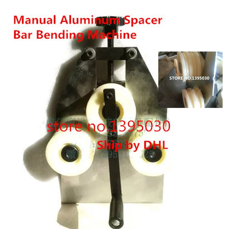 Manual Aluminum Spacer Bar Bending Machine Small-Scale Pipe Bender Crimping Machine Aluminum Tube Convenient