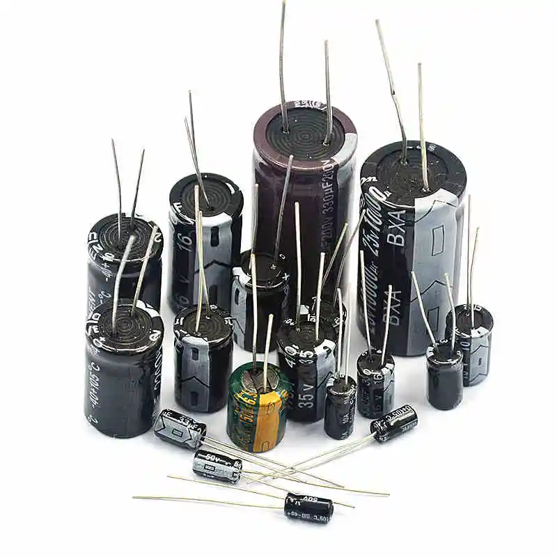 Aluminum Electrolytic Capacitor 6.3V 10V 16V 25V 35V 50V 63V 100V 400V 450V 10 47UF 100UF 220UF 330UF 470UF 680UF 1000UF 1500UF