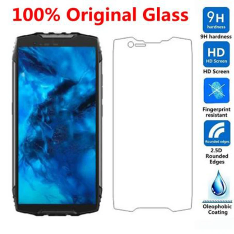 For Blackview BV6800 Pro BV6100 Tempered Glass Cover For Blackview BV 6800 Pro BV6800Pro 2.5D 9H Clear Screen Protector Film