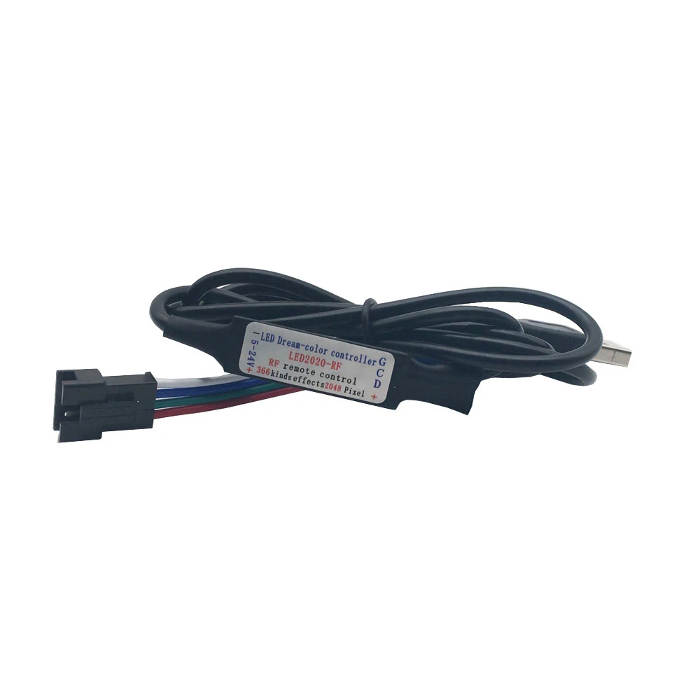 USB/DC RF 14/17/21 klawisze taśma pikselowa LED kontroler światła z WS2813 WS2815 z pilotem DC5-24V