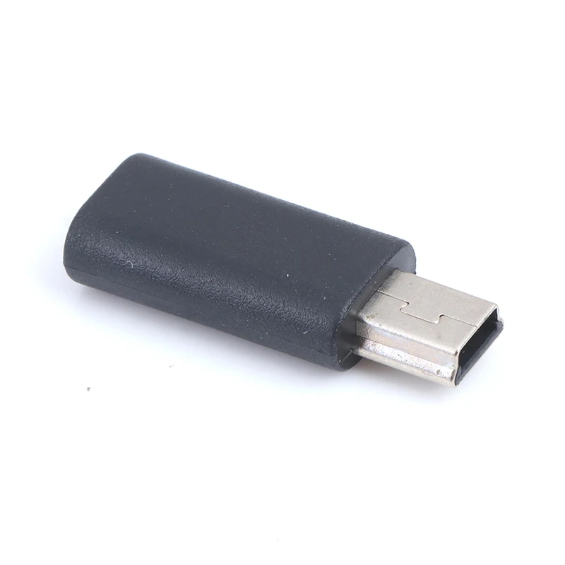 1Pc X USB Input Micro USB + Output Mini USB Micro USB Female Ke Mini USB Male