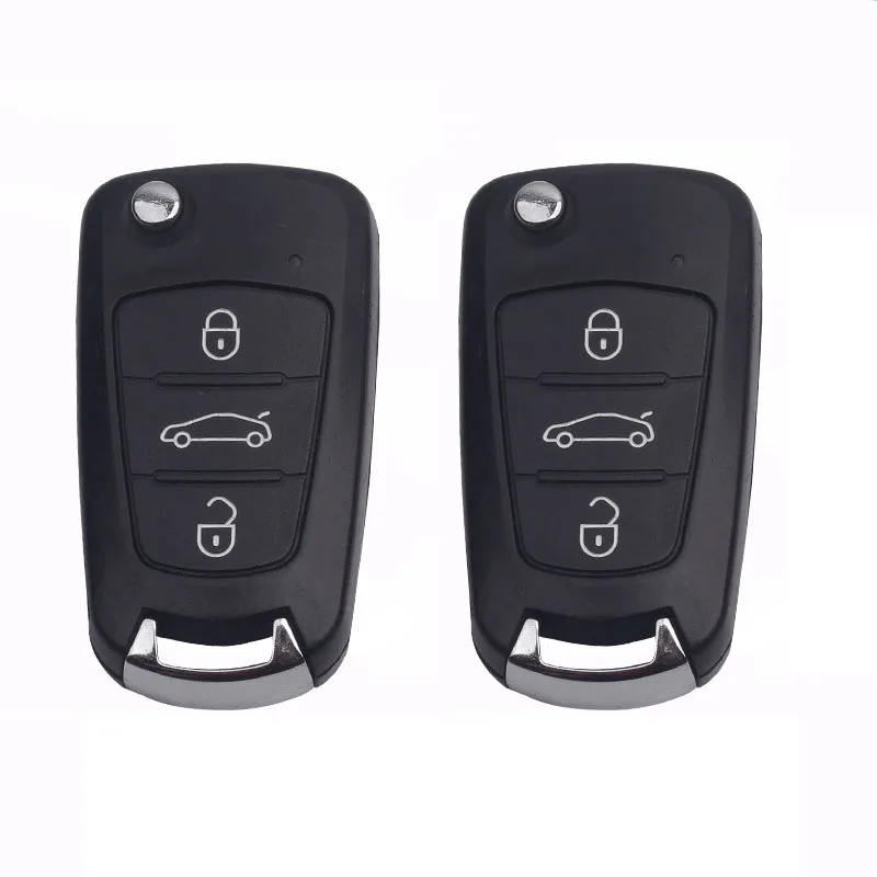 3 Buttons Replacement Flip Folding Remote Key Case Shell For Great Wall C30 H5 H6 Keyless Entry Fob Key Cover
