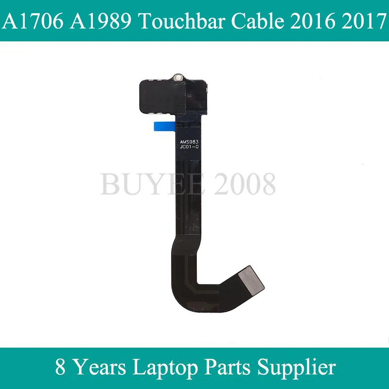 

13.3 Inch A1706 A1989 Touchbar Flex Cable 2016 2017 2018 Year For Macbook Pro 13.3" Touch Bar Cable Replacement