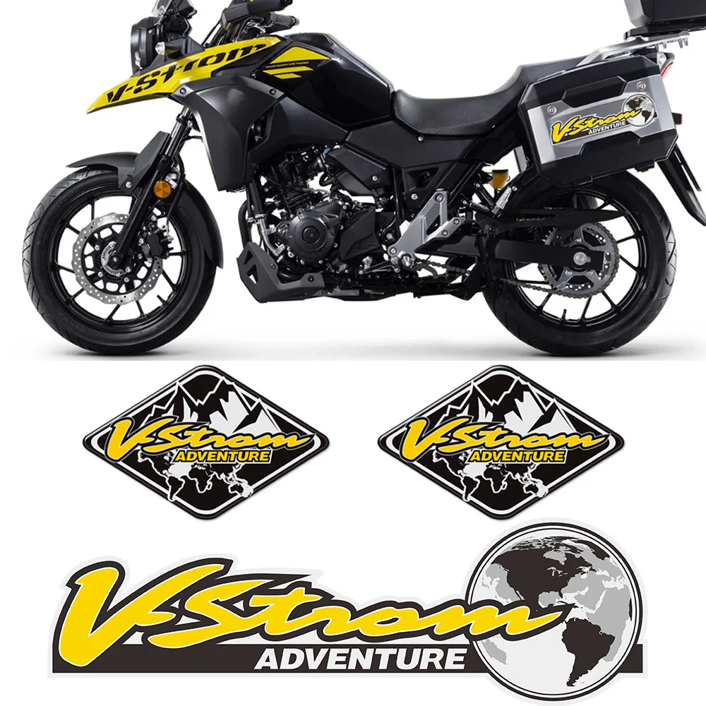 Motorcycle Stickers For Suzuki V-STROM DL 1000 650 250 ADVENTURE Panniers Luggage Aluminium Box Case VSTROM DL1000 DL650 DL250