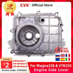 CVK Engine Cover cylinder block Cover CrankCase Bottom Cover Shell For HONDA MAGNA250 VTR250 MAGNA VTR 250 Motorcycle Accessorie