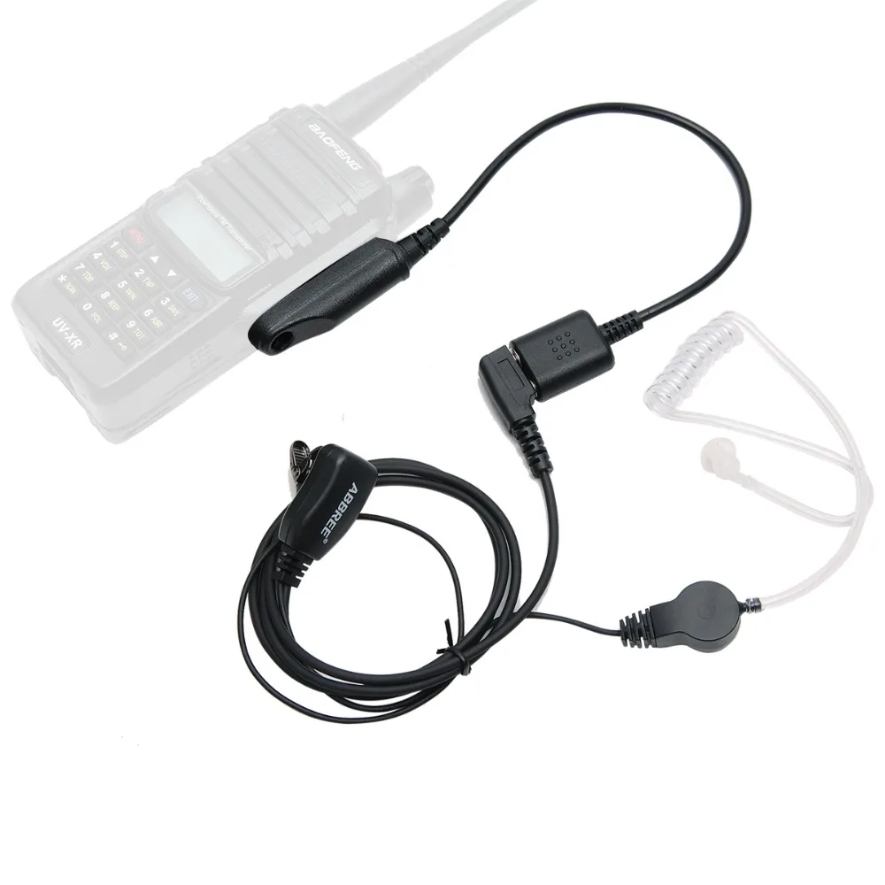 Adapterkabel Baofeng UV-9R Plus wasserdichtes Radio auf 2-poliges Headset-Lautsprechermikrofon für UV-9R Plus UV-XR wasserdichtes Walkie-Talkie – Detail 9