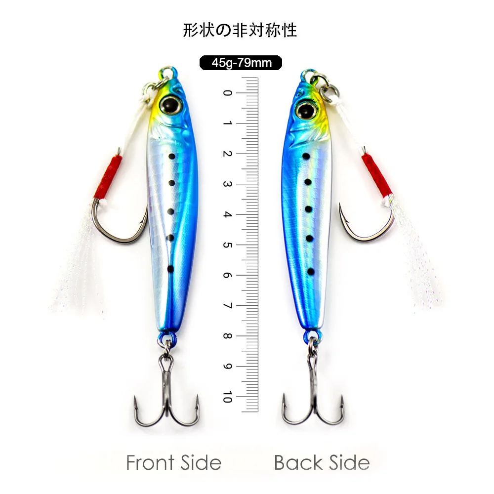 Countbass Sniper 3PCS 15g 25g 35g 45g 65g Metal Cast Pesca Jigging Lures UV Color available Fishing Jigs with Assist Hook