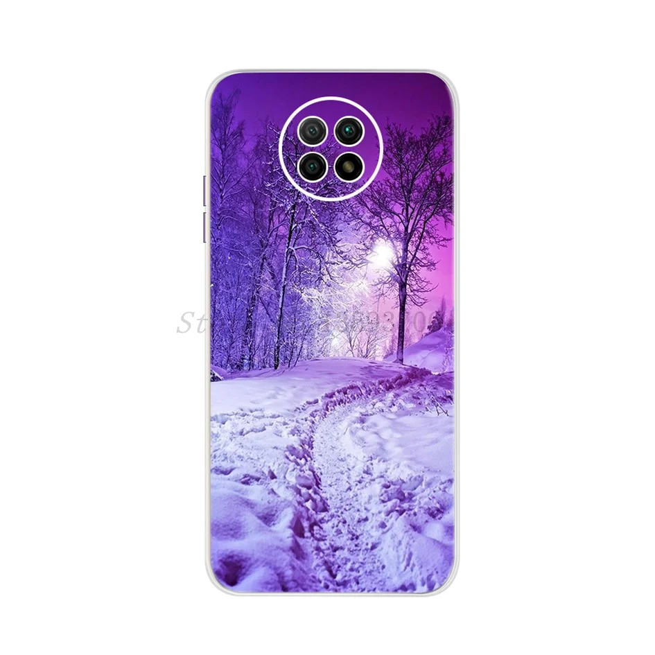 Case For Xiaomi Redmi Note 9 9T 5G Cover Soft Flower Girls Silicon Coque Cover For Xiomi Redmi Note 9 5G Note9 9T 5G Phone Cases