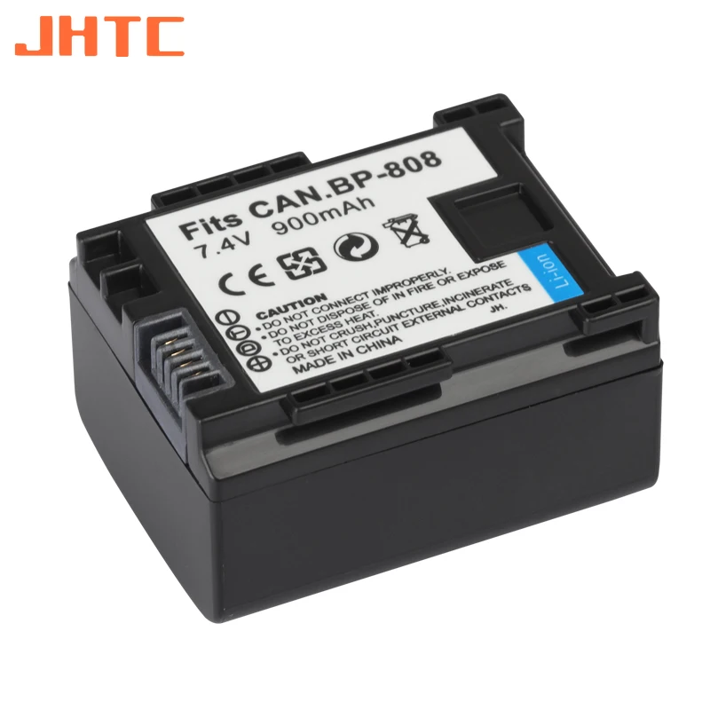 BP-808 بطارية BP-809 BP-819 BP-827 لكانون FS300 FS100 XA10 VIXIA HG20 HF21 HF S11 HF S10 HF11 BP808 BP 808 بطارية 900mAh