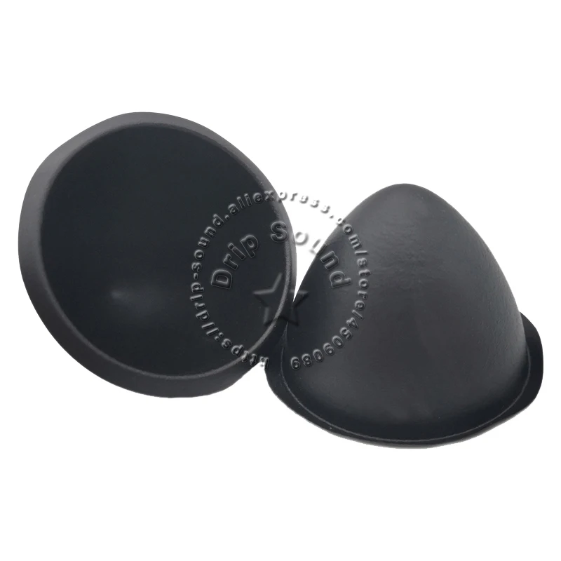 2pcs 45mm Speaker Dust Cap Bass Plastic Bullet Head Dustproof Cover Woofer Repair Parts