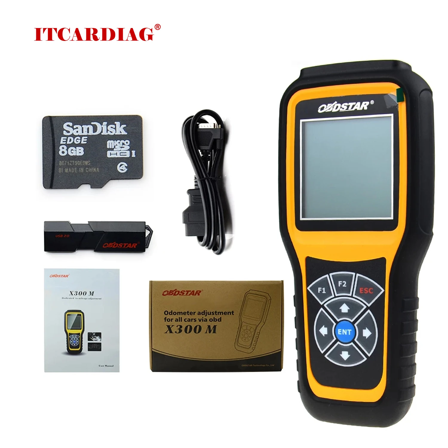 

OBDSTAR X300M OBD2 OBDII Mileage Correction Tool Cluster Calibrate Special for Adjustment Tool