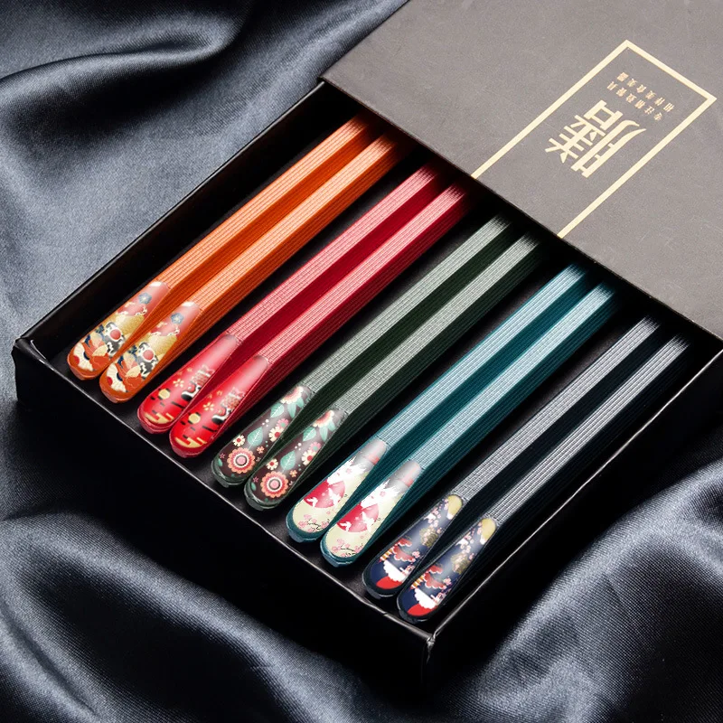 Family Sharing Chopsticks One person one pointed alloy chopstick moisture-proof household chopsticks