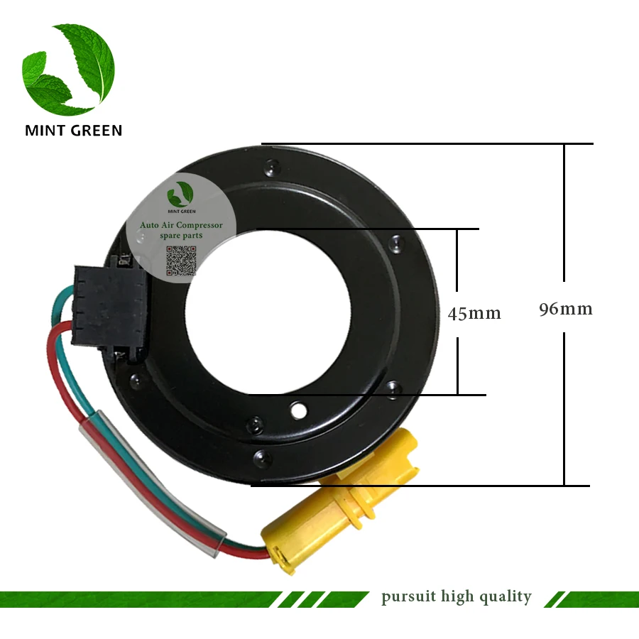 

SANDEN 6V12 SD6V12 Авто Кондиционер ac a/c Компрессор сцепления катушка для Peugeot 307 206 96*64*45*32