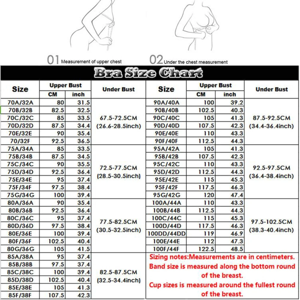 Bez fiszbin biustonosze dla kobiet push up brasieres 100D 100C 100B 95D 95C 95B 90D 90C 90B 85D 85C 85B 80D 80C 80B 75D 75C bawełna bh C3-5