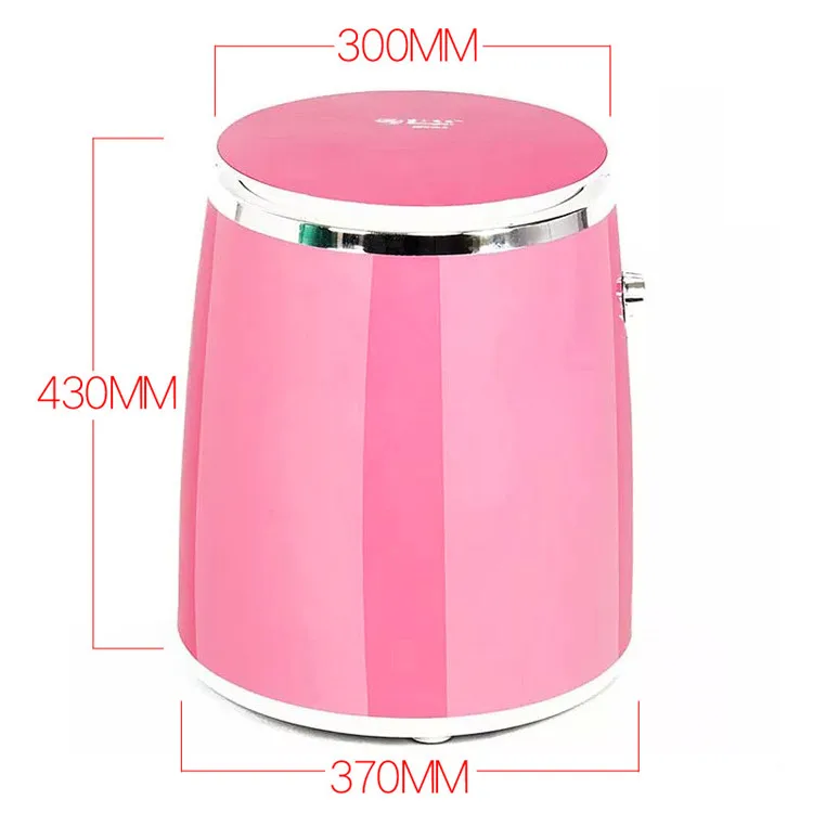 Mini washing machine underwear dry machine function semi-automatic monocular washer 3kg baby clothes portable washing machine