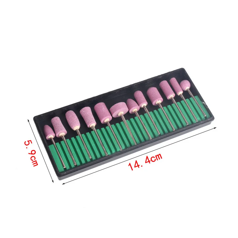 Juego de brocas para manicura y pedicura, accesorios eléctricos para máquina de Arte de uñas, 30 unids/set