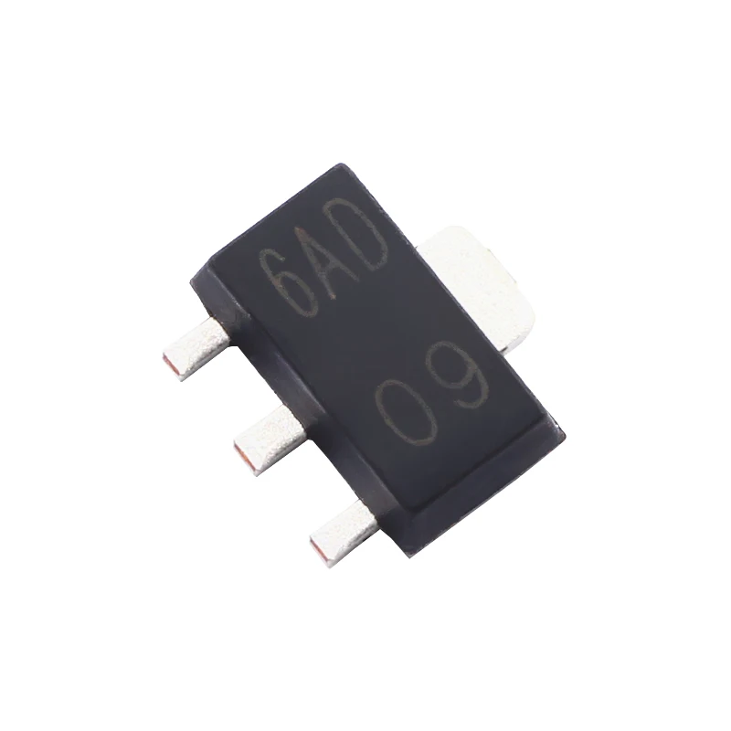 10 Buah/Set Polouta KDK Layar Sutra 6AD SOT89 P-channel 30-V MOS Tabung Efek Medan Transistor Komponen Elektronik