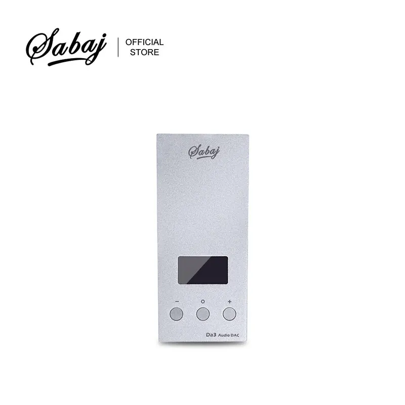 Sabaj Da3 Portatile Audio DAC/Amplificatore Per Cuffie Audio Nativo DSD512 Hifi HI-Res Ad Alta Risoluzione di Uscita Bilanciata 32bit/768kHz
