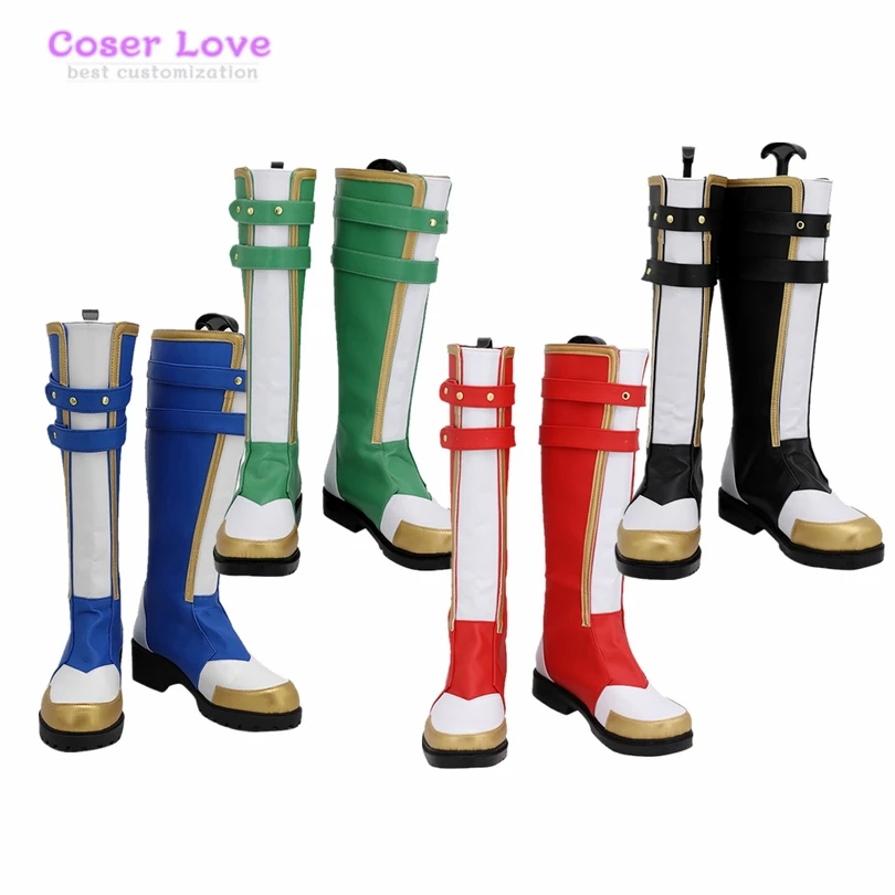 

Ensemble Stars Meteor team Nagumo Tetora Takamine Midori Morisawa Chiaki Shinkai Kanata Halloween Christmas Cosplay Shoes Boots
