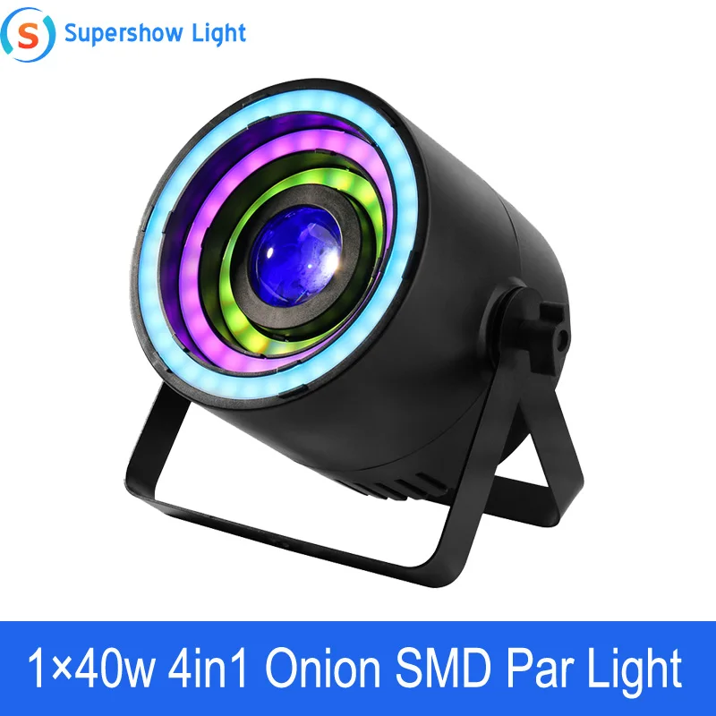 New Products Indoor Stage Light 64w RGBW 4in1 SMD RGB Colorful Combination Led Wash Par Light Led DJ Equipment