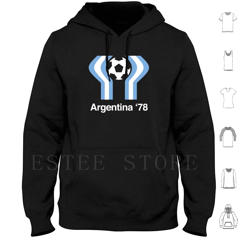 

Argentina 78 Hoodies Long Sleeve 1978 Argentina Argentina 78 Football Soccer