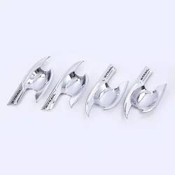 ABS Chrome Car Door Handle Cover Bowl Trim Styling Accessories Fit For Nissan X-trail T32 2014 2015 2016 2017 2018 2019