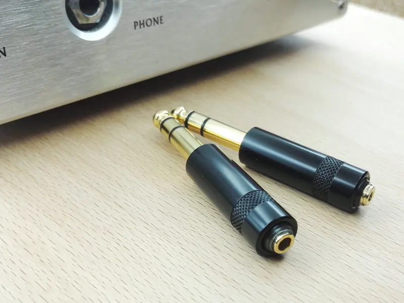 4.4mm Female To 6.35mm 1/4‘’ jack Male Adapter Converter 3.5MM  4.4MM 2.5MM Balanced TO 6.35 for Headphone Amplifier