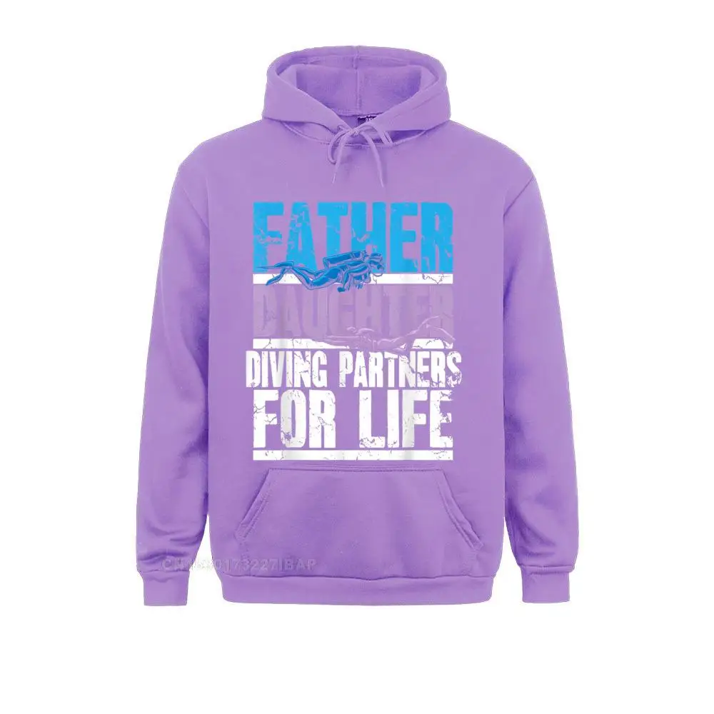 Scuba Diving Dad And Daughter Diving Partners For Life Hip Hop Long Sleeve Hoodies Men Sweatshirts Printing Hoods Coupons