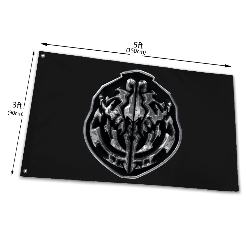 Overlord Flag 90*150cm 120*180cm Size Pattern Custom Harajuku Anime Flags