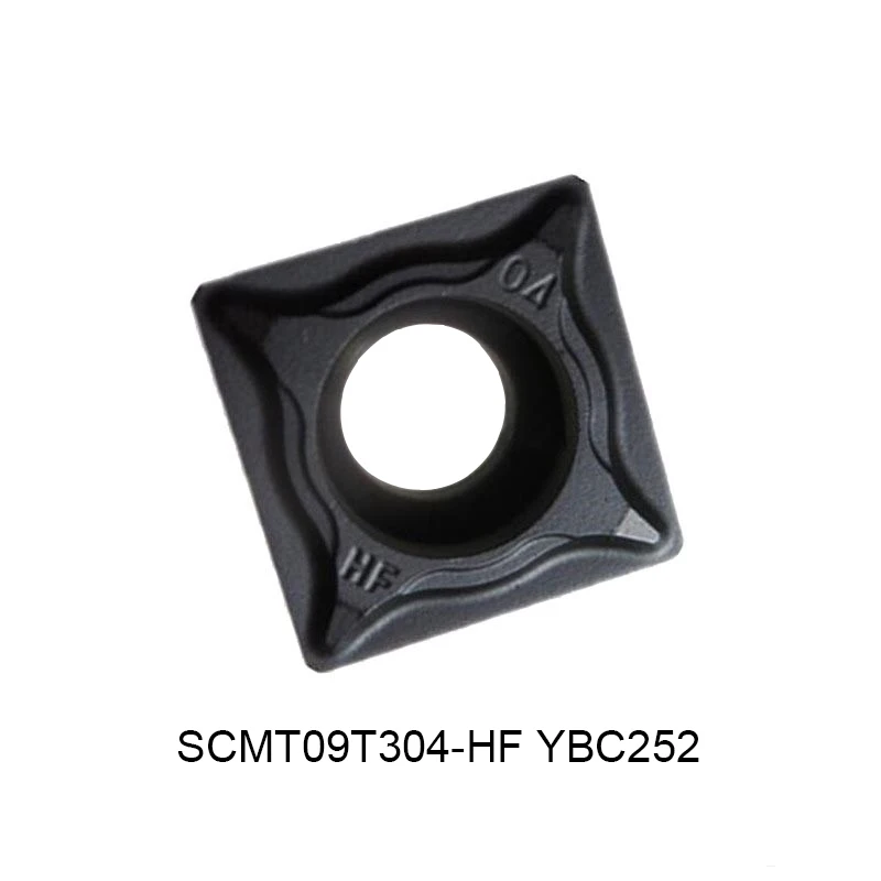 

Original Square Boring CNC Turning insert SCMT 09T304 SCMT09T304-HF YBC252 Round Turning Blades 10 pcs/lot