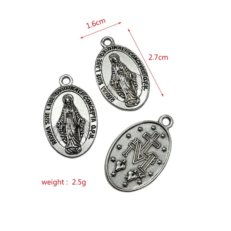 20pcs Tibetan silver metal pendant DIY production of religious statues flag necklaces bracelets pendants wholesale metal alloy