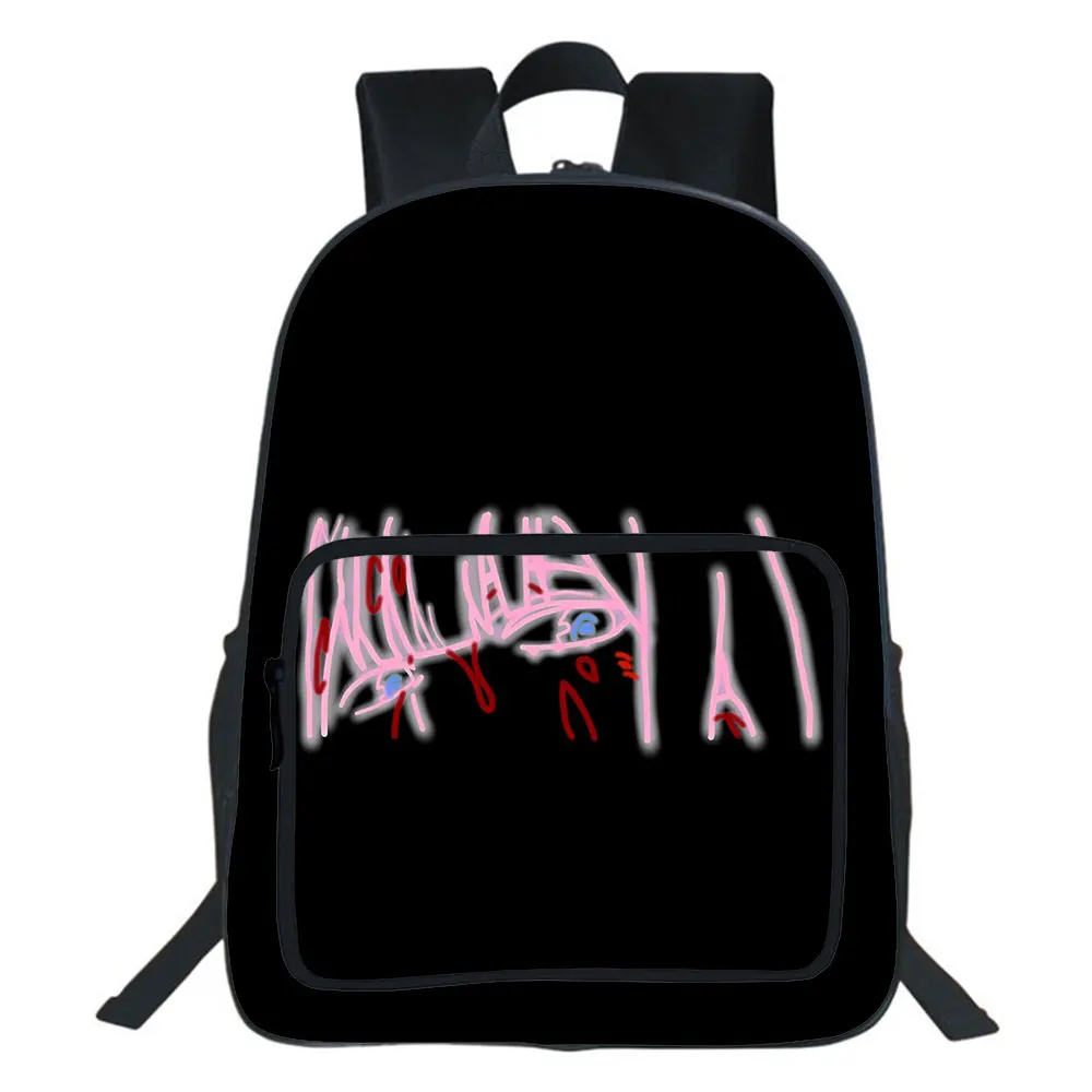 Zero Two Anime Backpack Girl Boy School Bag Teenager Backpacks Darling In The Franxx College Travel Double-layer Backpack